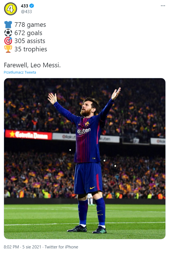 KOSMICZNE STATYSTYKI Leo Messiego w Barcelonie. NA TYM KONIEC.